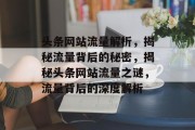 头条网站流量解析，揭秘流量背后的秘密，揭秘头条网站流量之谜，流量背后的深度解析