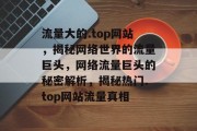 流量大的.top网站，揭秘网络世界的流量巨头，网络流量巨头的秘密解析，揭秘热门.top网站流量真相