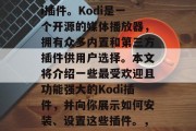 在观看各种视频、音频和图像内容时,许多用户都会选择使用Kodi插件。Kodi是一个开源的媒体播放器,拥有众多内置和第三方插件供用户选择。本文将介绍一些最受欢迎且功能强大的Kodi插件,并向你展示如何安装、设置这些插件。,查看和配置Kodi插件,十大最佳免费实用型Kodi插件推荐 在观看各种视频、音频和图像内容时,许多用户都会选择使用Kodi插件。Kodi是一个开源的媒体播放器,拥有众多内置和第三方插件供用户选择。本文将介绍一些最受欢迎且功能强大的Kodi插件,并向你展示如何安装、设置这些插件。,查看和配置Kodi插件,十大最佳免费实用型Kodi插件推荐