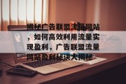 揭秘广告联盟流量网站，如何高效利用流量实现盈利，广告联盟流量网站盈利秘诀大揭秘