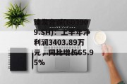 建发合诚(603909.SH):上半年净利润3403.89万元,同比增长65.95% 建发合诚(603909.SH):上半年净利润3403.89万元,同比增长65.95%