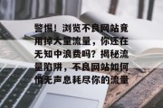 警惕！浏览不良网站竟用掉大量流量，你还在无知中浪费吗？揭秘流量陷阱，不良网站如何悄无声息耗尽你的流量