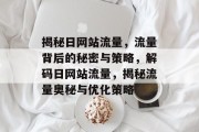 揭秘日网站流量，流量背后的秘密与策略，解码日网站流量，揭秘流量奥秘与优化策略