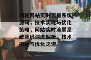 揭秘网站实时流量系统源码，技术实现与优化策略，网站实时流量系统源码深度解析，技术揭秘与优化之道