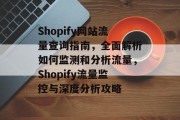 Shopify网站流量查询指南，全面解析如何监测和分析流量，Shopify流量监控与深度分析攻略