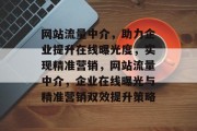 网站流量中介，助力企业提升在线曝光度，实现精准营销，网站流量中介，企业在线曝光与精准营销双效提升策略