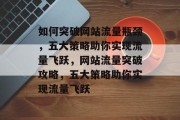 如何突破网站流量瓶颈，五大策略助你实现流量飞跃，网站流量突破攻略，五大策略助你实现流量飞跃
