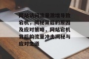 网站访问流量激增导致宕机，揭秘背后的原因及应对策略，网站宕机背后的流量冲击揭秘与应对之道
