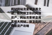 揭秘网站流量被盗用之谜，如何捍卫你的网络资产，网站流量被盗用真相大揭秘，保卫你的网络资产攻略