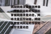 揭秘网络流量查询神器，哪些网站能助你轻松掌握网络流量动态，网络流量监控秘籍，揭秘高效查询网站助你实时掌控流量动态
