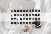 过年期间网站流量激增，如何应对春节高峰期挑战，春节网站流量高峰期应对策略全攻略