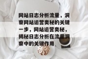 网站日志分析流量，洞察网站运营奥秘的关键一步，网站运营奥秘，揭秘日志分析在流量洞察中的关键作用