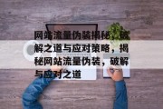 网站流量伪装揭秘，破解之道与应对策略，揭秘网站流量伪装，破解与应对之道