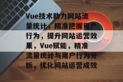 Vue技术助力网站流量统计，精准把握用户行为，提升网站运营效果，Vue赋能，精准流量统计与用户行为分析，优化网站运营成效
