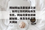 揭秘网站流量低迷之谜，如何让你的网站焕发生机，网站流量低迷破解秘籍，焕发生机之道大揭秘