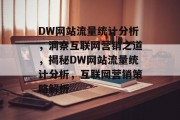 DW网站流量统计分析，洞察互联网营销之道，揭秘DW网站流量统计分析，互联网营销策略解析