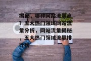揭秘，哪种网站流量高？五大热门领域网站流量分析，网站流量揭秘，五大热门领域流量排行榜
