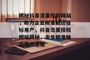 揭秘抖音流量投放网站，助力企业精准触达目标用户，抖音流量投放网站揭秘，企业精准触达用户之道