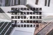 揭秘公司网站流量低迷之谜，五大策略助您重振流量引擎，重振流量引擎，五大策略破解公司网站流量低迷之谜