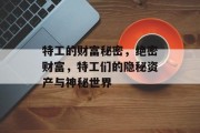 特工的财富秘密,绝密财富,特工们的隐秘资产与神秘世界