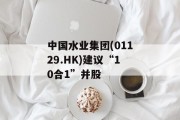 中国水业集团(01129.HK)建议“10合1”并股 中国水业集团(01129.HK)建议“10合1”并股