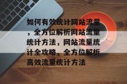 如何有效统计网站流量，全方位解析网站流量统计方法，网站流量统计全攻略，全方位解析高效流量统计方法