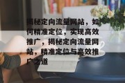 揭秘定向流量网站，如何精准定位，实现高效推广，揭秘定向流量网站，精准定位与高效推广之道
