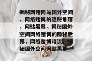 揭秘网赌网站国外空间，网络赌博的隐秘角落，网赌黑幕，揭秘国外空间网络赌博的隐秘世界，网络赌博暗流，揭秘国外空间网赌黑幕