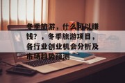 冬季旅游,什么可以赚钱?,冬季旅游项目,各行业创业机会分析及市场趋势预测 冬季旅游,什么可以赚钱?,冬季旅游项目,各行业创业机会分析及市场趋势预测