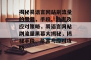 揭秘易语言网站刷流量的黑幕，手段、危害及应对策略，易语言网站刷流量黑幕大揭秘，揭秘手段、危害与应对攻略
