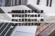 网站流量数据采集，掌握网站运营的晴雨表，网站流量数据分析，网站运营的晴雨表揭秘