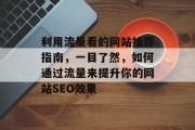 利用流量看的网站推荐指南,一目了然,如何通过流量来提升你的网站SEO效果 利用流量看的网站推荐指南,一目了然,如何通过流量来提升你的网站SEO效果