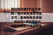 揭秘网站被K的五大原因，如何避免搜索引擎惩罚，重振网络生命线，网站被K原因揭秘与搜索引擎惩罚规避策略