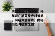 网站流量突然下降，揭秘潜在后果及应对策略，网站流量骤降，揭秘风险与破解之道
