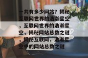 一共有多少网站？揭秘互联网世界的浩瀚星空，互联网世界的浩瀚星空，揭秘网站总数之谜，揭秘互联网，浩瀚星空中的网站总数之谜