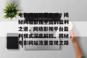 电影网站流量变现，揭秘网络影视平台的盈利之道，网络影视平台盈利模式深度解析，揭秘电影网站流量变现之路