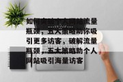 如何突破个人网站流量瓶颈，五大策略助你吸引更多访客，破解流量瓶颈，五大策略助个人网站吸引海量访客