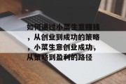 如何通过小菜生意赚钱,从创业到成功的策略,小菜生意创业成功,从策略到盈利的路径 如何通过小菜生意赚钱,从创业到成功的策略,小菜生意创业成功,从策略到盈利的路径