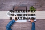 网站流量飞起来的五大秘诀，网站流量倍增之道，五大流量秘诀揭秘