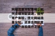 网站流量分配策略，如何合理分配资源，提升用户体验，优化网站流量分配，资源合理配置与用户体验提升之道