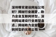 深圳哪家建设网站公司好？揭秘行业翘楚，助力企业互联网转型，深圳网站建设行业翘楚盘点，揭秘助力企业互联网转型的优质公司