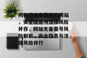 揭秘没有备案号的网站，安全隐患与法律风险并存，网站无备案号风险解析，安全隐患与法律风险并行