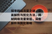 探寻网站流量之谜,全面解析与优化方法,揭秘网络流量背后,深度解析及优化策略 探寻网站流量之谜,全面解析与优化方法,揭秘网络流量背后,深度解析及优化策略