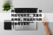 揭秘流量攻击网站，如何应对和防范，流量攻击揭秘，网站应对与防范策略全解析