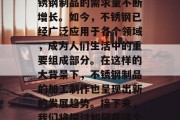 不锈钢行业近年来的发展前景可圈可点。随着环保意识的提升和经济全球化进程的加快，不锈钢制品的需求量不断增长。如今，不锈钢已经广泛应用于各个领域，成为人们生活中的重要组成部分。在这样的大背景下，不锈钢制品的加工制作也呈现出新的发展趋势。接下来，我们将探讨如何在这个行业中赚取更多利润。，不锈钢行业发展前景广阔，未来加工制作市场将更具挑战与机遇