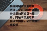 揭秘网站IP流量增长之道，全方位解析网站IP流量如何吸引与提升，网站IP流量增长秘诀大揭秘，全方位策略解析