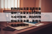 购物网站流量浪费现象探析，流量背后的真相与应对策略，揭秘购物网站流量浪费，真相与优化策略解析