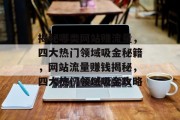 揭秘哪类网站赚流量，四大热门领域吸金秘籍，网站流量赚钱揭秘，四大热门领域吸金攻略