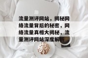 流量测评网站，揭秘网络流量背后的秘密，网络流量真相大揭秘，流量测评网站深度解析
