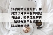 知乎网站流量分析，探讨知识分享平台的崛起与挑战，知乎流量解析，知识分享平台崛起之路与面临挑战